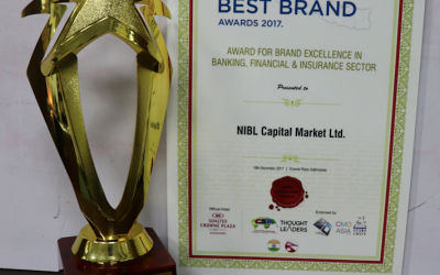 NIBL Capital honored with Brand Excellence in Nepal Business Excellence Awards 2017